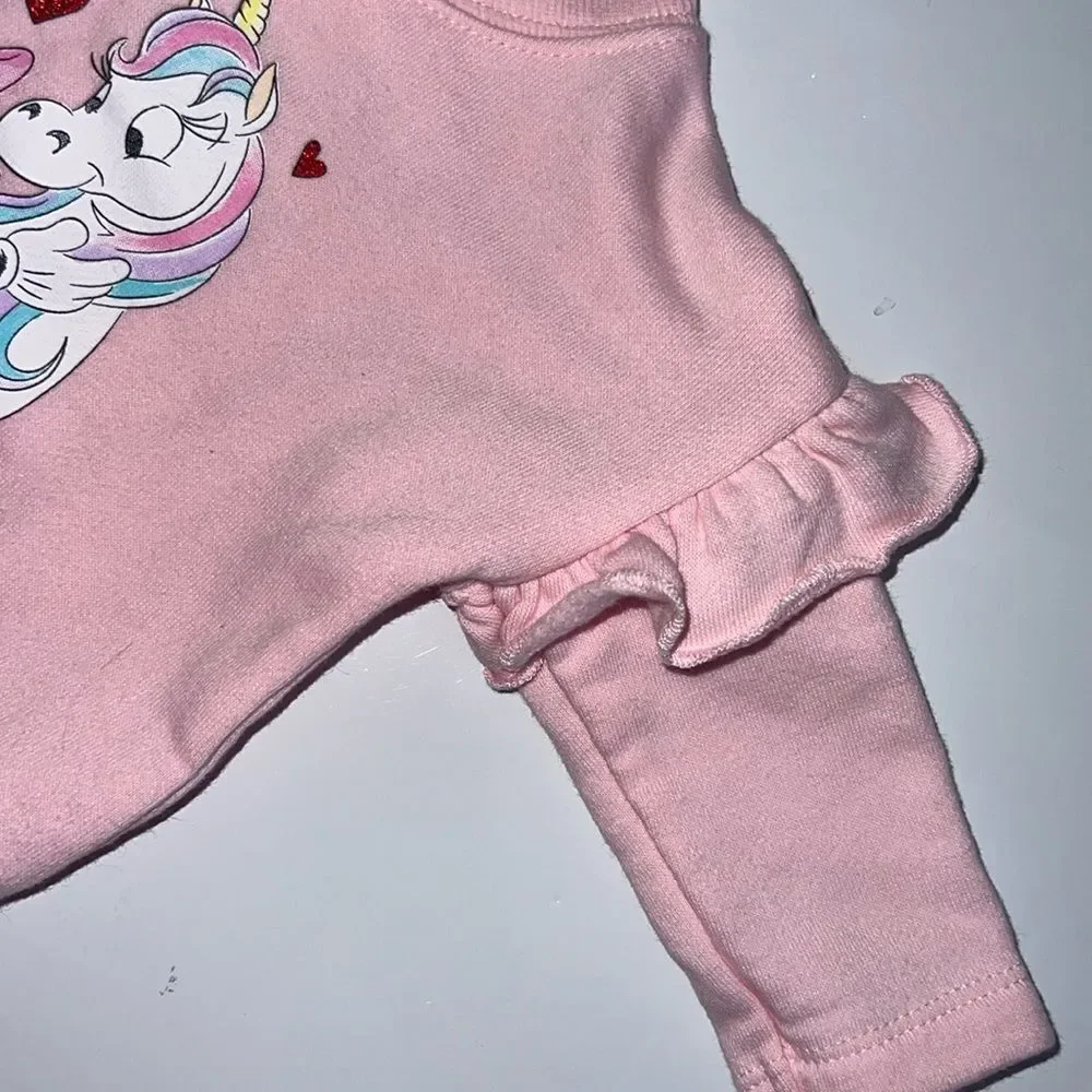 🛍 CUTE LITTLE BABIES MINNIE MOUSE SWEATSHIRT SIZE 0-3 MONTHS 🛍